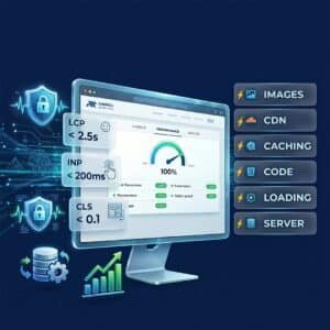 تحسين سرعة الموقع — Core Web Vitals Optimization