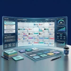 تخطيط Content Calendar احترافي للشركات