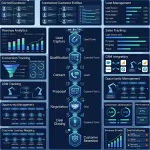 تصميم Sales Pipeline لإدارة مراحل البيع وتتبع العملاء